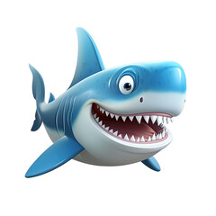 Wall Mural - Shark Cartoon