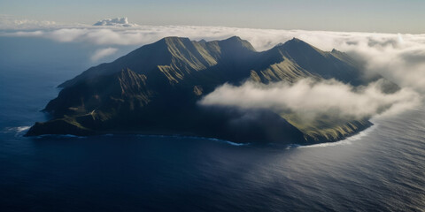 Wall Mural - Tristan da Cunha island