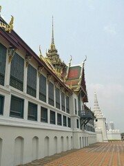 Access to the grand royal palace in Bangkok, Thailand