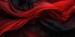 © Julia Jones - Banner with flying red and black silk fabric with pleats, background image