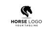 Vector design animal stallion equine logo