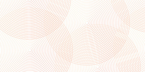 Abstract background with lines. Technology orange business geometrical spiral pattern.