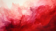 Watercolor red paint background.