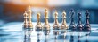© HN Works - Chess game s concept ideas teamwork strategy business success competition planning Copy space image Place for adding text or design