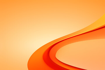 Abstract Orange Background. colorful wavy design wallpaper. creative graphic 2 d illustration. trendy fluid cover with dynamic shapes flow.