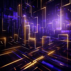 abstract background with lights