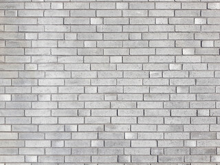 Wall Mural - Modern white brick wall pattern texture background