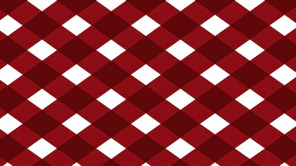 Checkered texture, background, pattern created using two colors. Generative AI