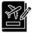 Travel Journal Icon Element For Design