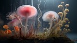Fototapeta Uliczki - jelly fish in the aquarium