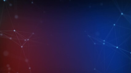 Connected plexus neural lines with dots. Abstract technology background. Internet connection design for website. Digital big data communication science and futuristic concept. AI deep machine learning