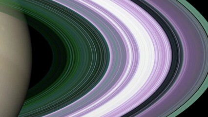 Wall Mural - saturn and his spectacular rings. the rings of planet saturn.