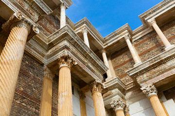 Wall Mural - View of the temple of Artemis at Sardis. Turkey