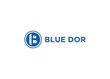 letter B dor company name logo illustration