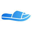slippers gradient icon