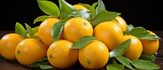 orange fruits that are still green..