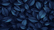 Backgrounds leaves blue tone