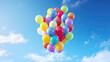© Rangga Bimantara - colorful balloons on the blue sky