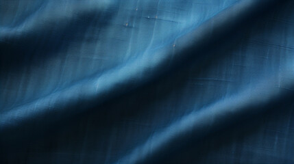 Wall Mural - A background of blue linen paper texture