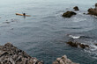 Sea Kayaking in Bowman Bay the San Juan Islands in Northwest Washington 