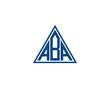 ABA logo design vector template