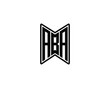 ABA logo design vector template