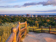 © Mike MacKeage - Golden hour at the top of Camel's Back park in the North End of Boise Idaho near Hyde Park