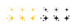 © Роман Ярощук - Star icons set. Sparkle vector icons. Modern simple stars. Vector scalable graphics