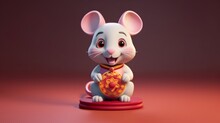 Lunar New Year Chinese Zodiac Sign Year Of The Rat Ai Generative