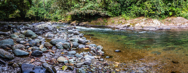 Andean choco river