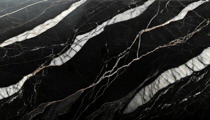 Sticker - natural black marble texture for skin tile wallpaper luxurious background for design art work stone ceramic art wall interiors backdrop design marble with high resolution