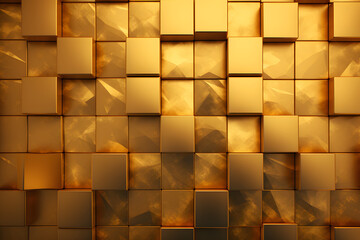 Wall Mural - Goldene Wandtextur als Hintergrund