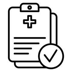 Poster - Medical Report Icon