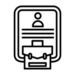 Sticker - Portfolio Icon