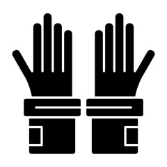 Wall Mural - Gloves Icon