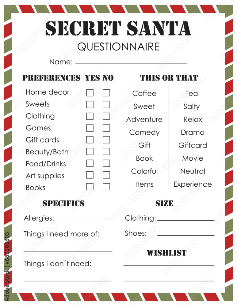 secret-santa-questionnaire-gift-exchange-office-secret-santa-workplace-gift-questionnaire-christmas-wish-list-template-stock-vector-adobe-stock