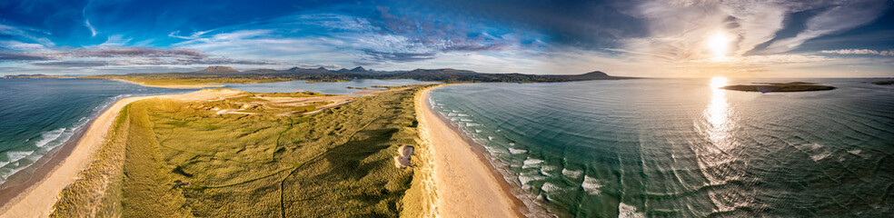 Wall Mural - Machaire Rabhartaigh, Translation: Magheraroarty - Plane of the spring tideplane of roarty, Gaeltacht village and townland in north-west of County Donegal, Ireland.