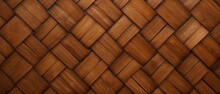 Basket Weave Wood Texture Background, A Wood Grain Texture Reminiscent Of A Basket Weave, Can Be Used For Printed Materials Like Brochures, Flyers, Business Cards.