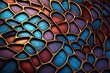 © MMerellinn - Alluring visual symphony unfolds in abstract composition, showcasing intricate pattern texture dance. Dynamic shapes vibrant colors create mesmerizing backdrop that adds touch of modern elegance.