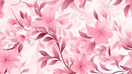 Wall Mural - abstract floral background | generative AI