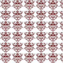  Batik pattern vector