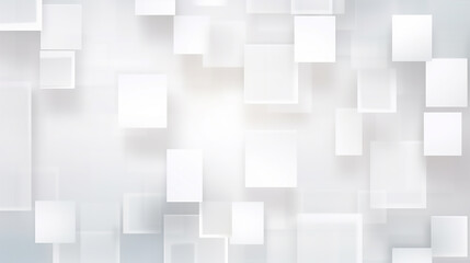 Wall Mural - white Mordan digital square background. abstract white background. white square shape with futuristic concept background