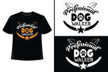Dog T-shirt Design Is My Own. Funny Dog T-shirt Design. The Clothing Brand Has A Dog Logo. Hunting Dog T-shirt Designs. Vector Free Download