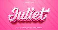 Editable Text Effect Valentine's Day Theme