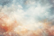 Artistic soft cloud and sky with grunge paper texture