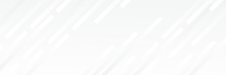 Wall Mural - abstract white geometric banner design background.