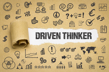 Wall Mural - Driven Thinker	
