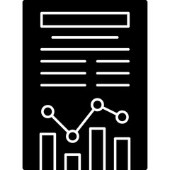 Canvas Print - Statistics Icon