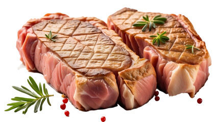 Wall Mural - piece of meat , beef steak on transparent background PNG,  beef steak png 