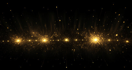 Wall Mural - background gold fireworks, black and gold, luxury, celebration, new year, parties, events, 